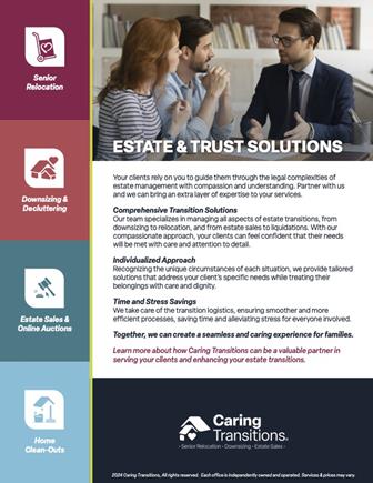 Estate and Trust Solutions - Caring Transitions of Silver Spring North
