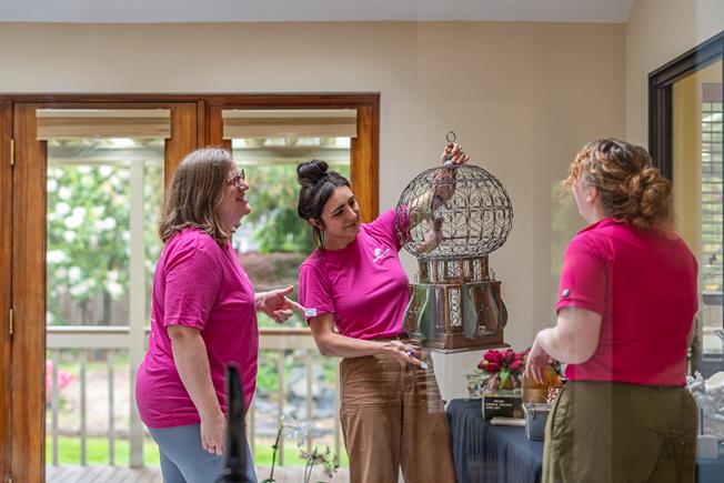 Caring Transitions team organizing an estate sale in Maryland